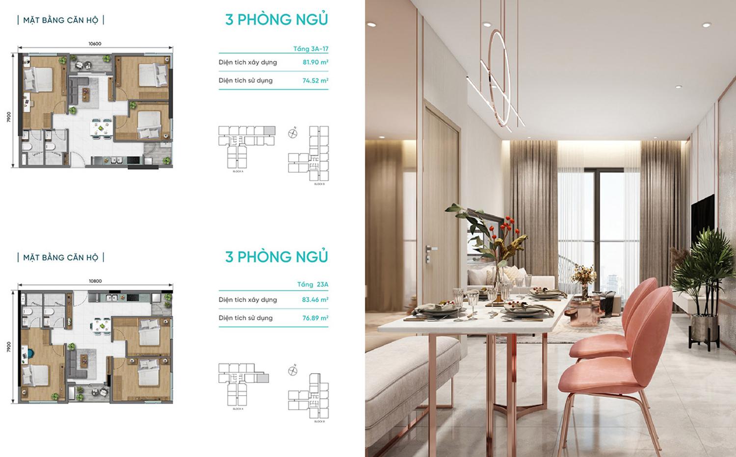 D-Aqua Quận 8 Mặt bằng & thiết kế D-Aqua