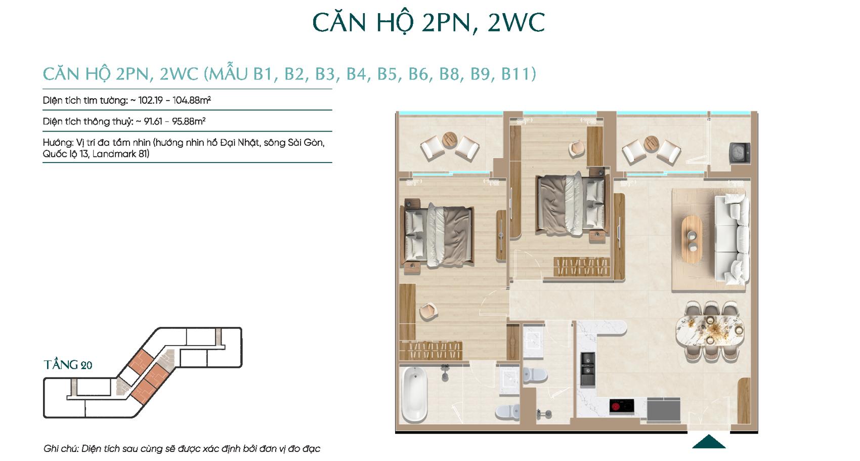 Mặt bằng & thiết kế Diamond Sky