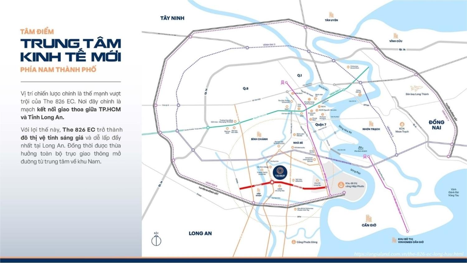 Vị trí dự án The 826 EC 