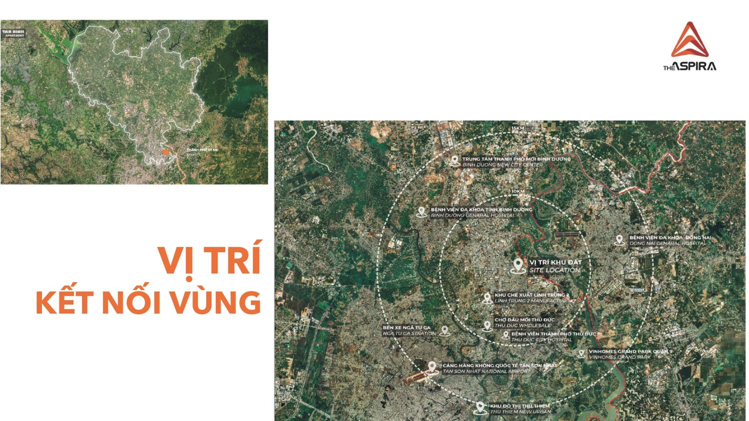 The Aspira Vị trí dự án The Aspira