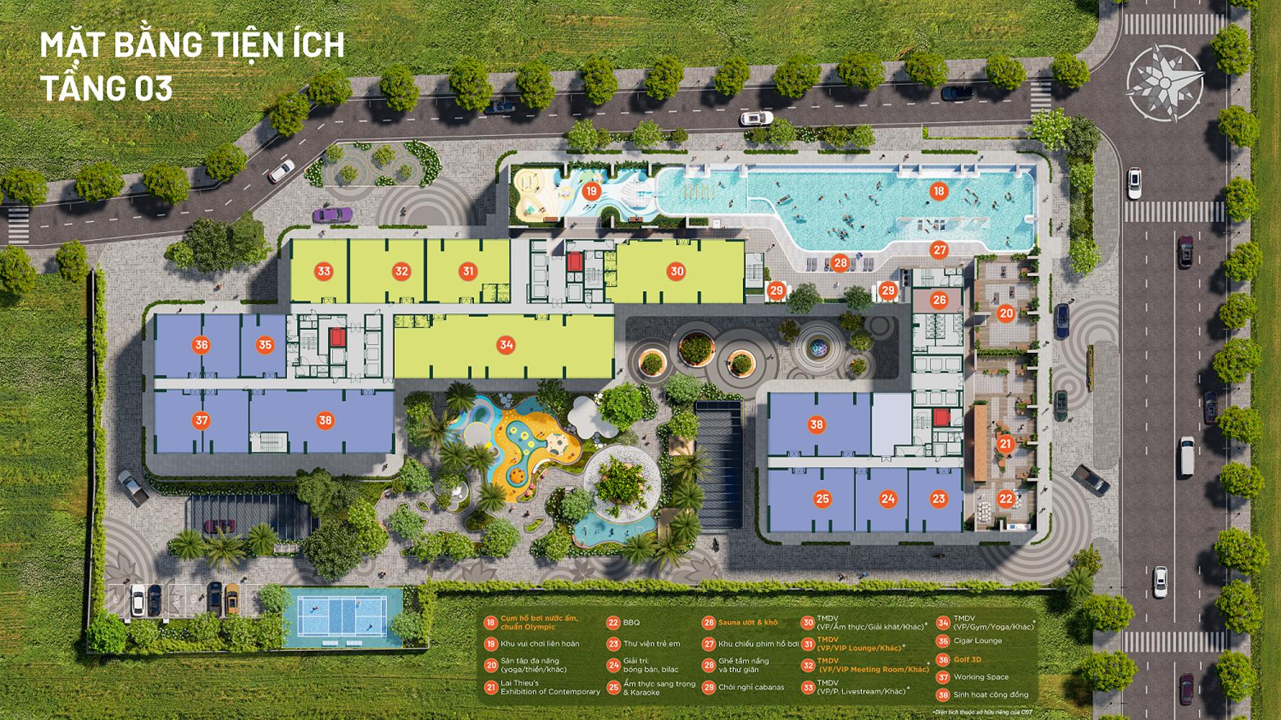 Dự án Mặt bằng & thiết kế căn hộ Happy One Mori