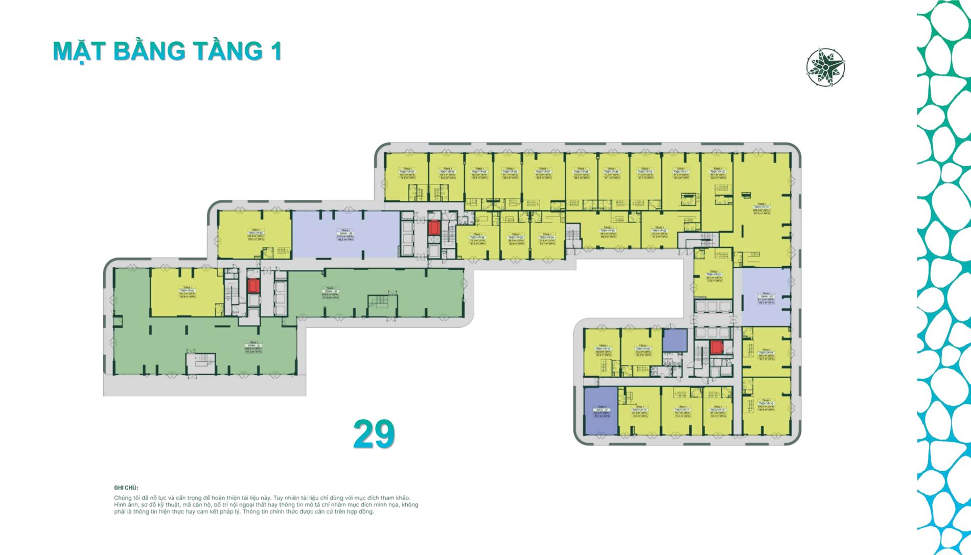 Happy One Mori Mặt bằng & thiết kế Happy One Mori