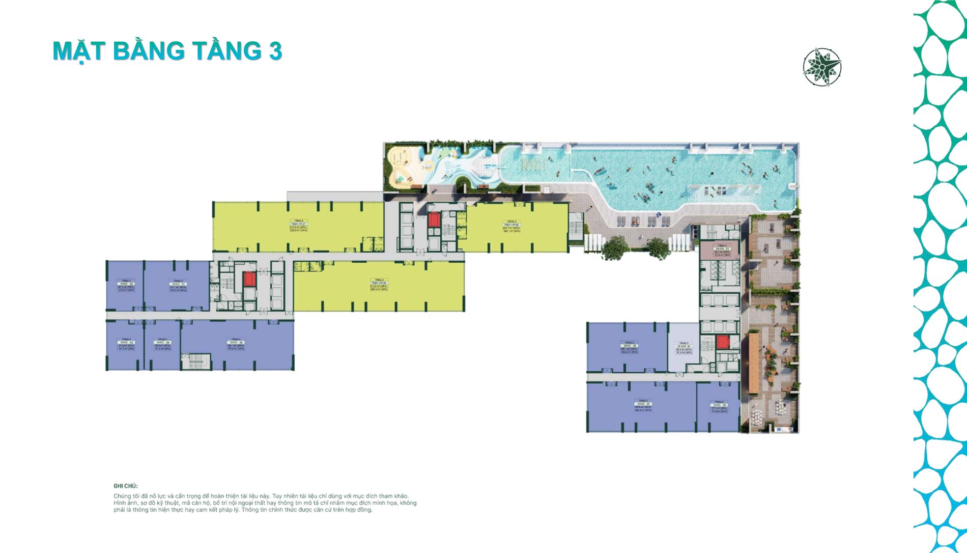 Happy One Mori Mặt bằng & thiết kế Happy One Mori