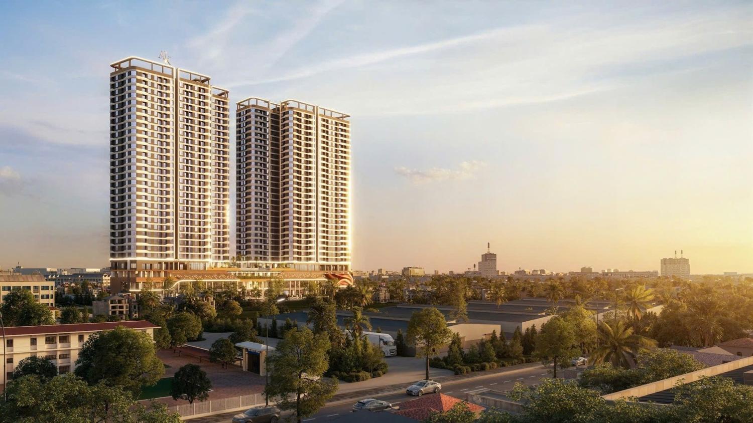 Phối cảnh A&K Tower