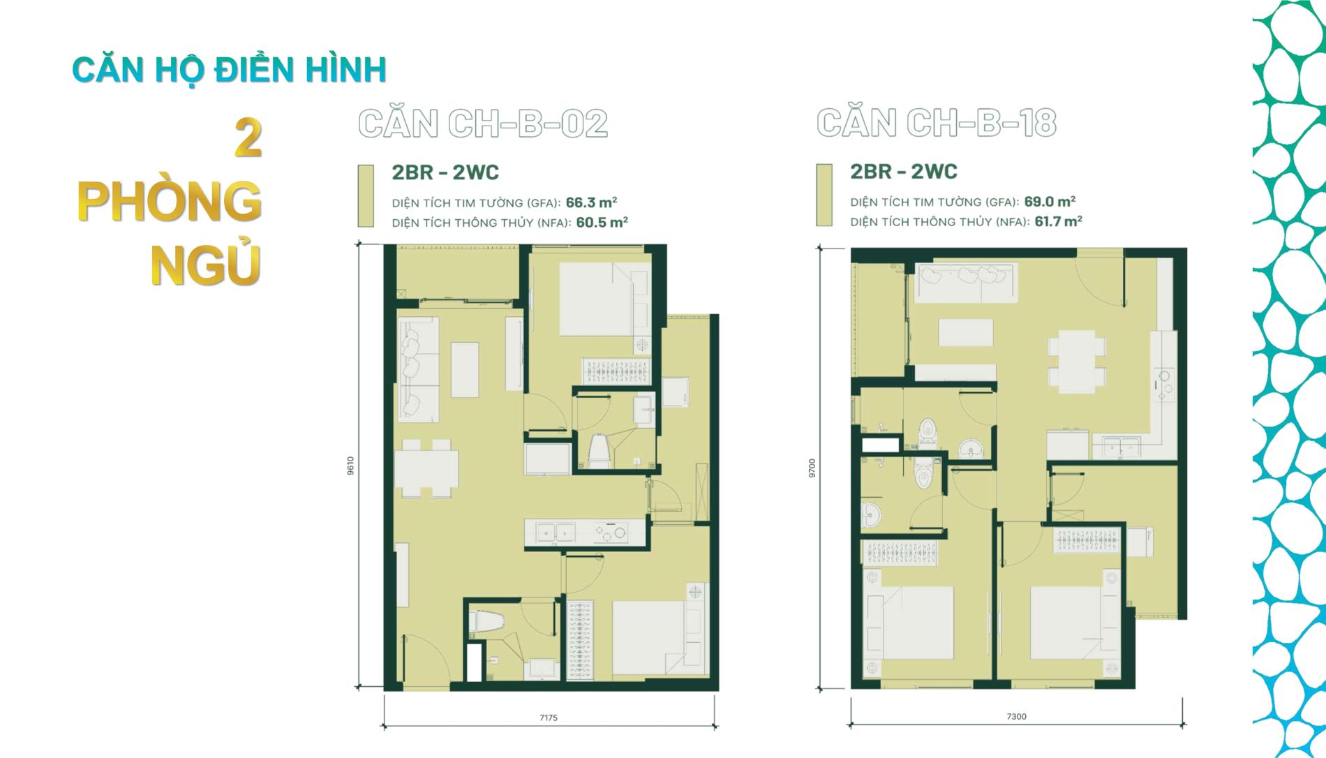 Happy One Mori Mặt bằng & thiết kế Happy One Mori