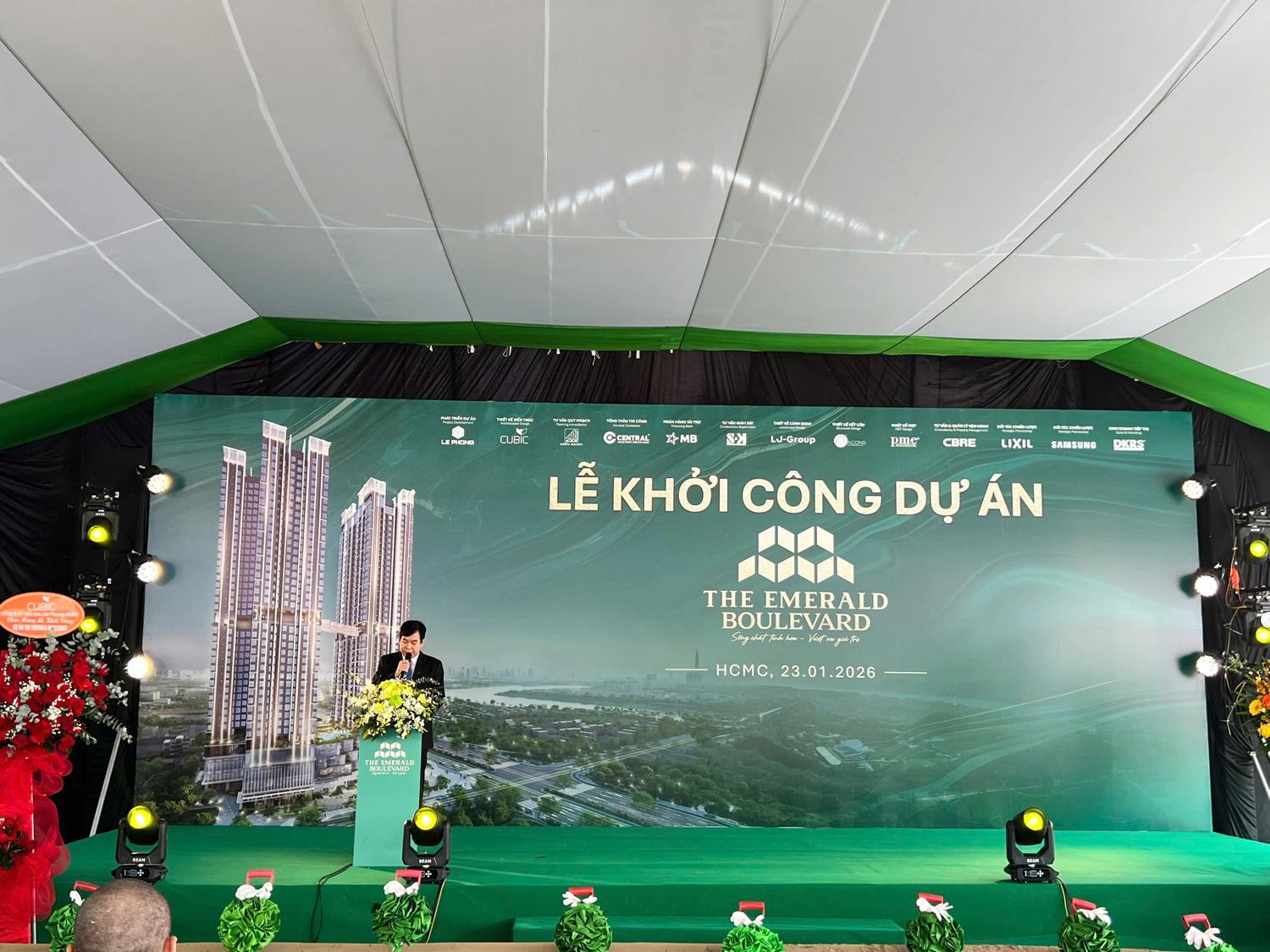 Lễ khởi công The Emerald Boulevard ngày 23/01/2026