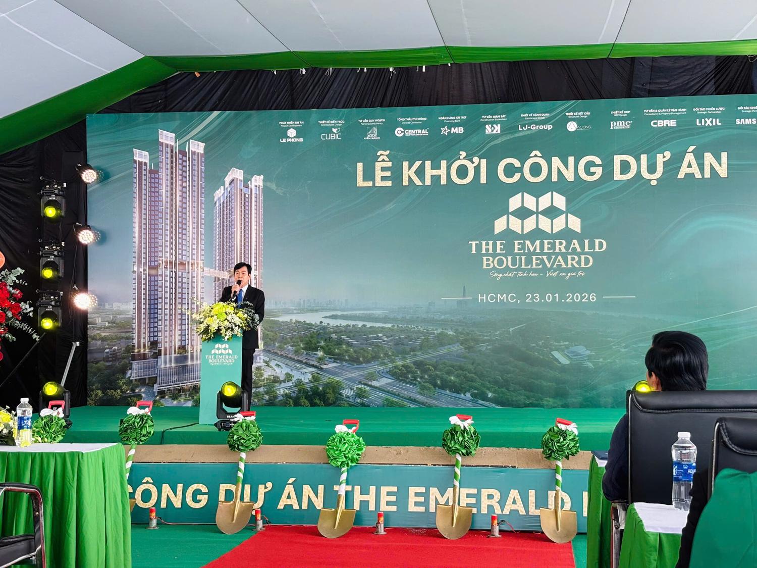 Lễ khởi công The Emerald Boulevard ngày 23/01/2026