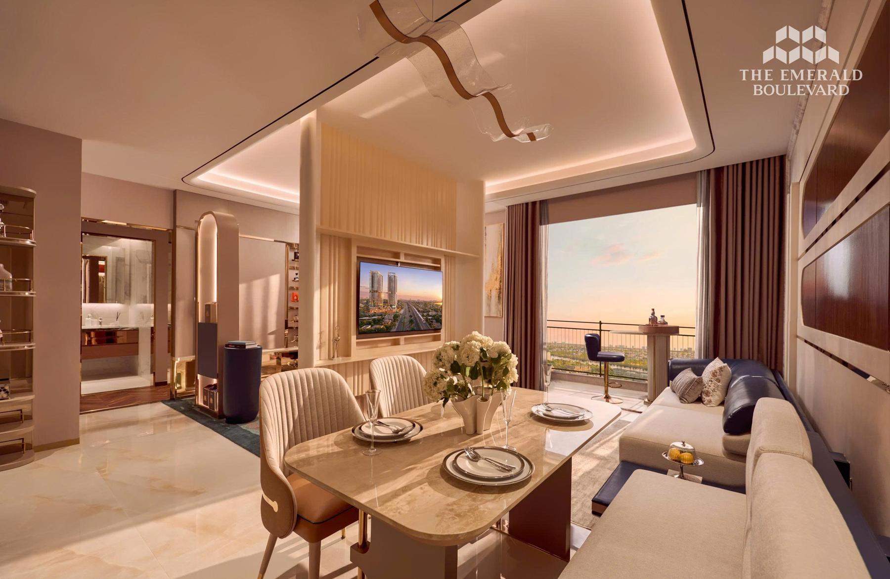 nha mau the emerald boulevard 2 phong ngu 1