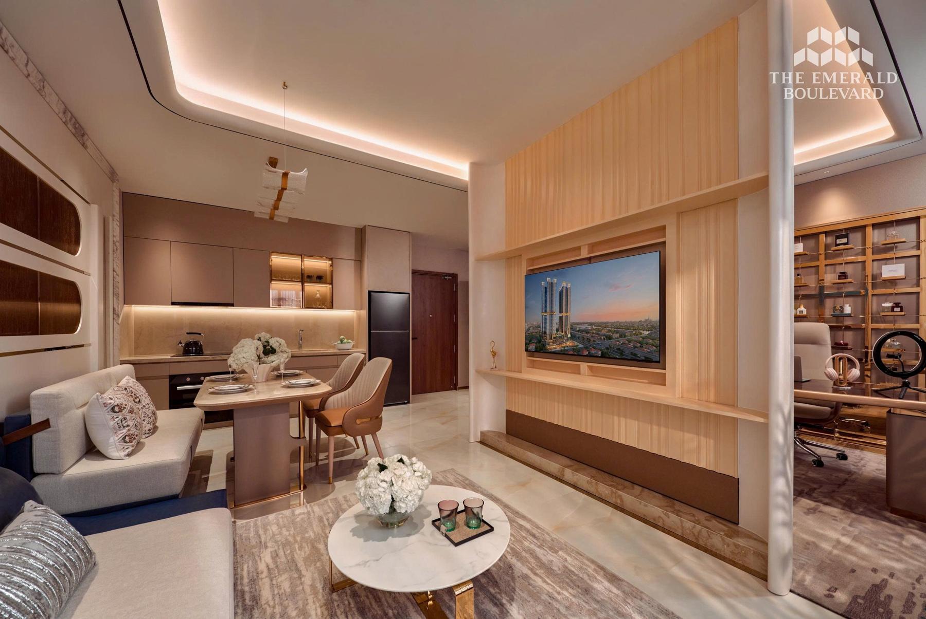 nha mau the emerald boulevard 2 phong ngu 3