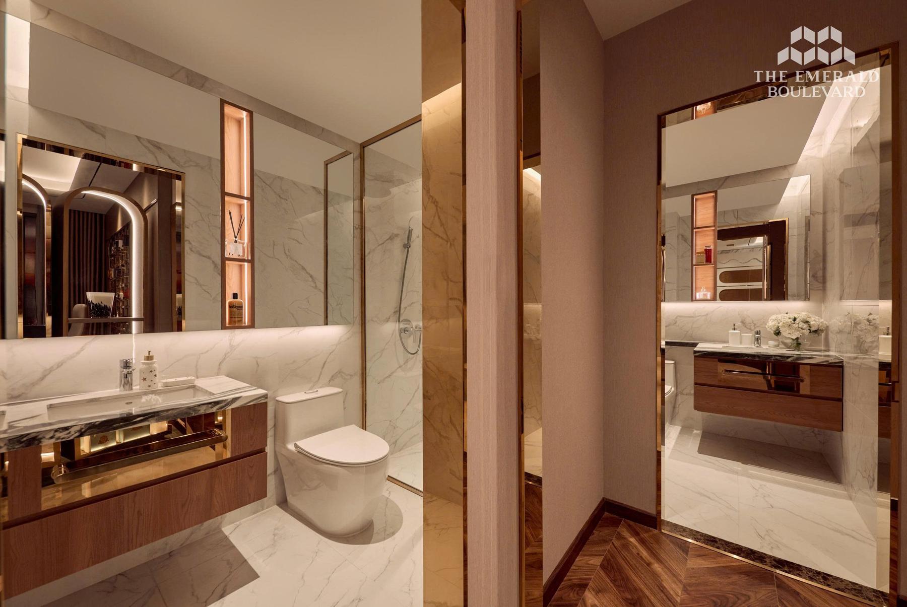 nha mau the emerald boulevard 2 phong ngu 8