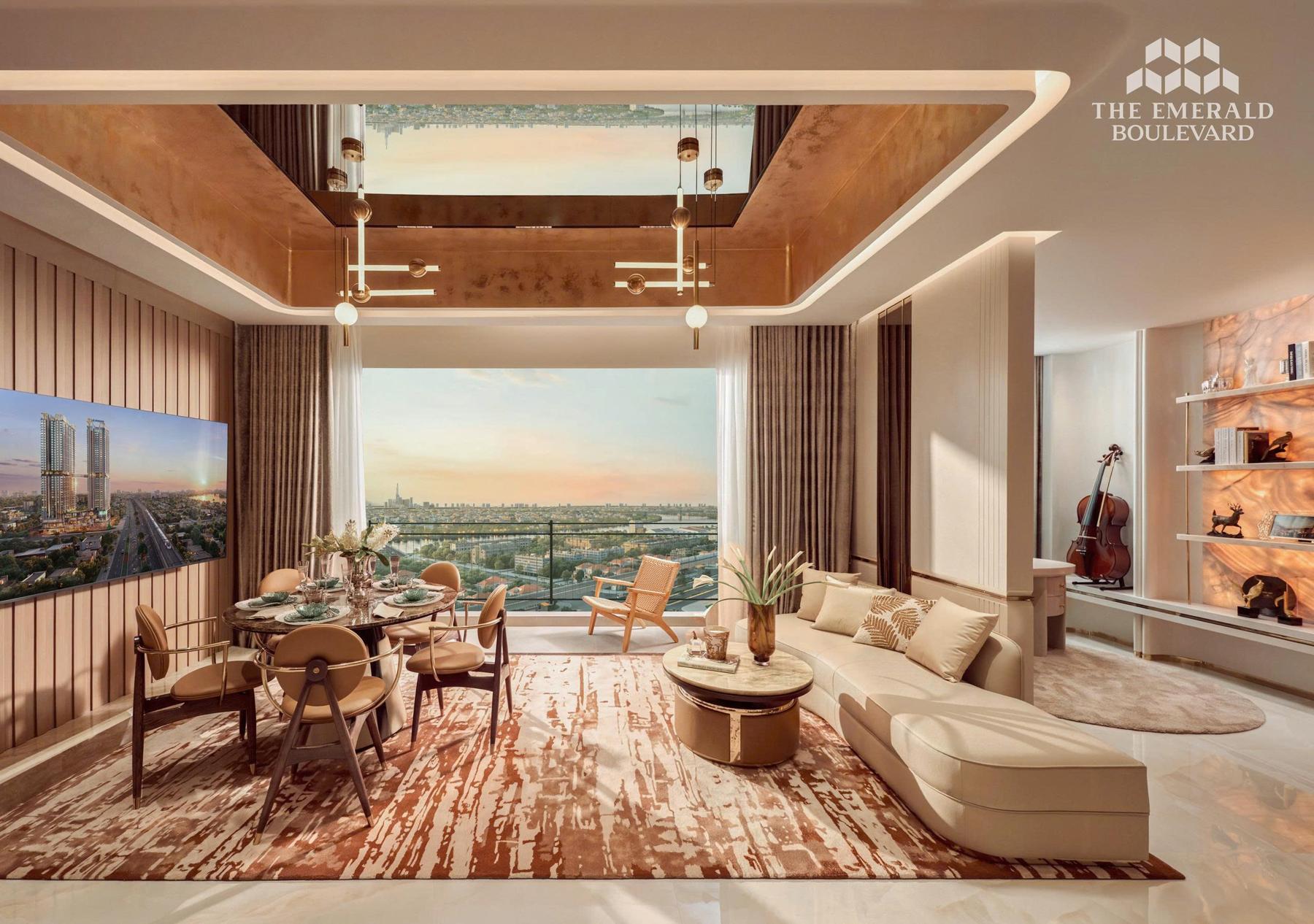 nha mau the emerald boulevard 3 phong ngu 8