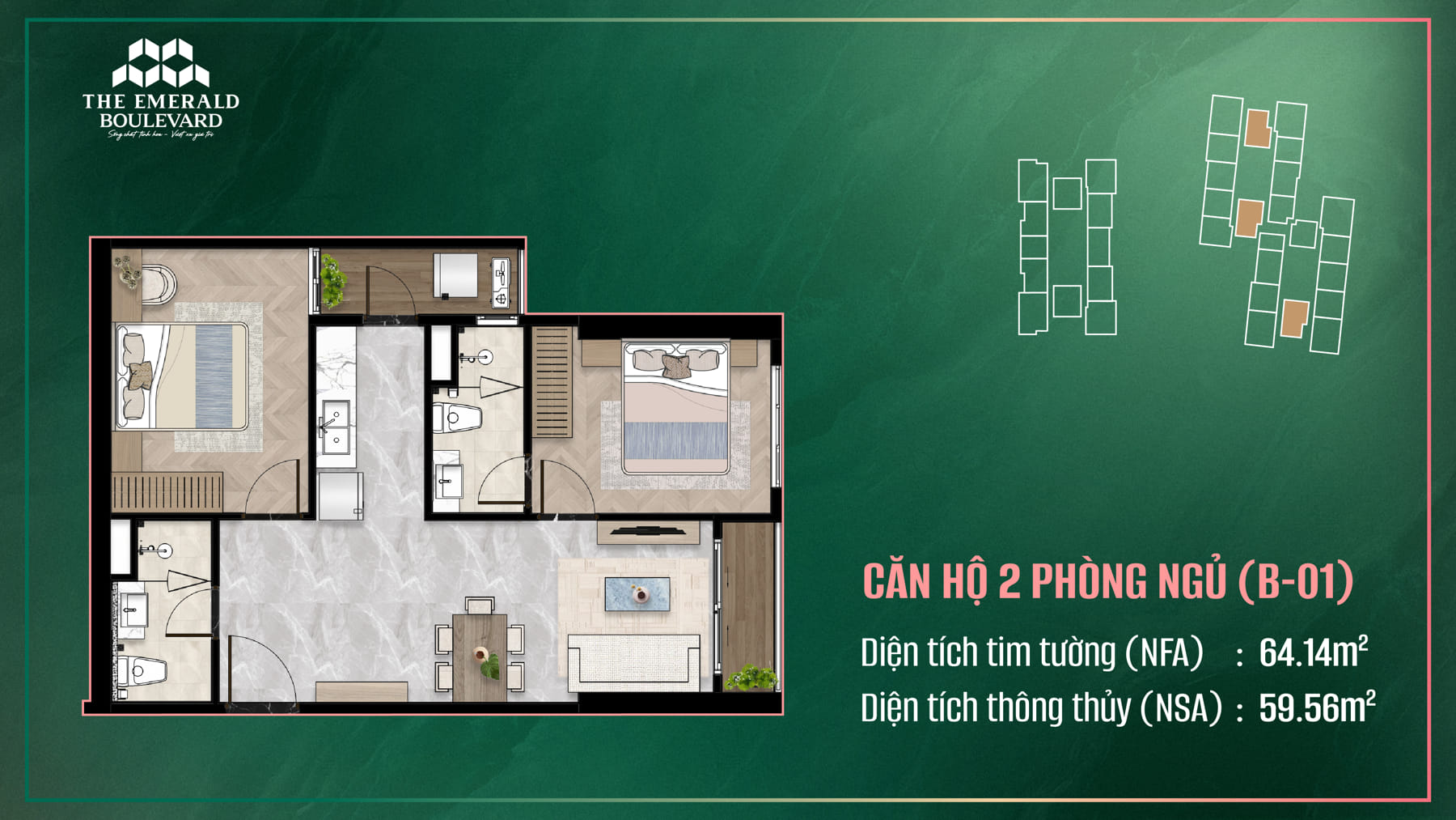 Mặt bằng & thiết kế 