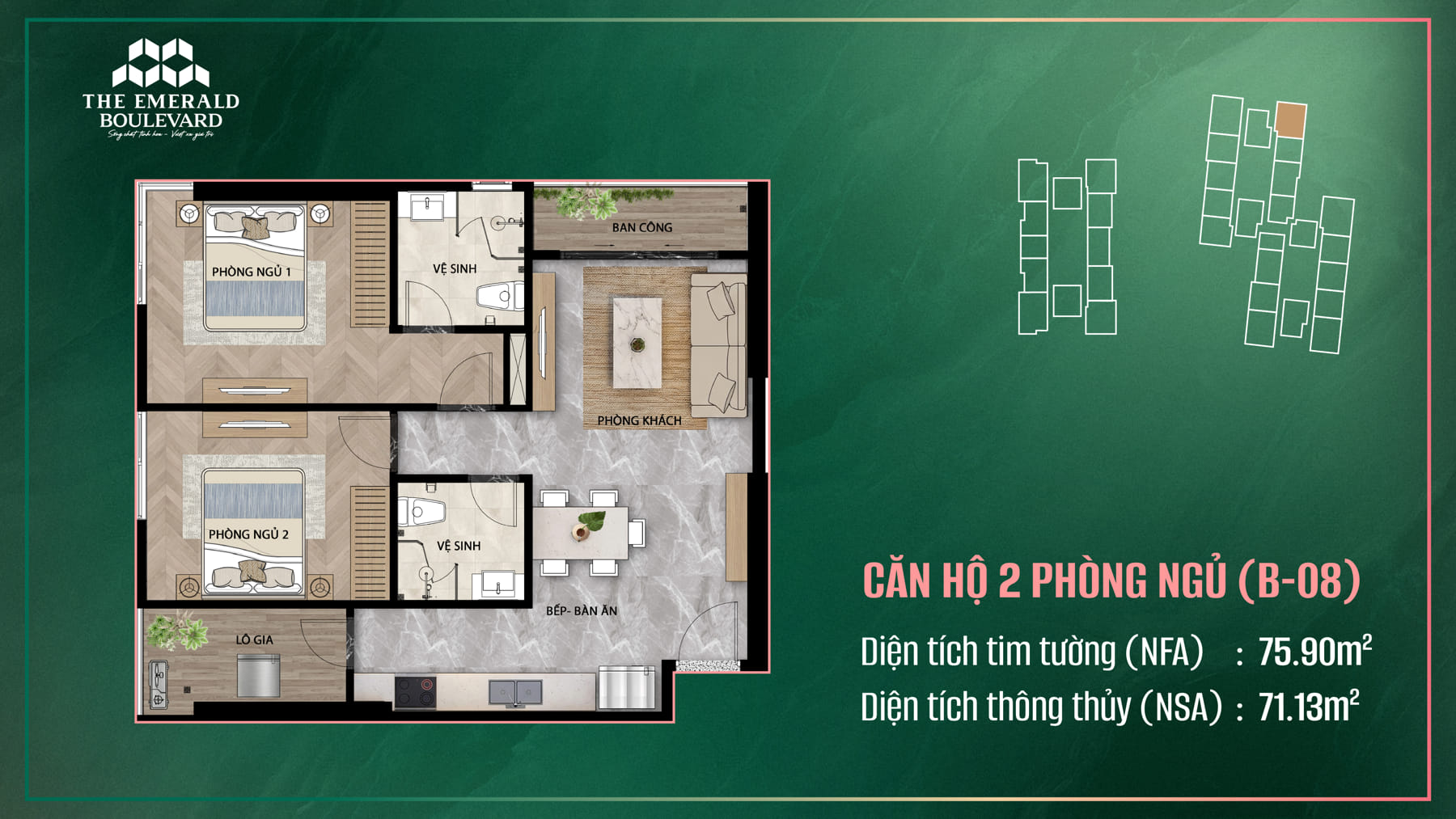 Mặt bằng & thiết kế 