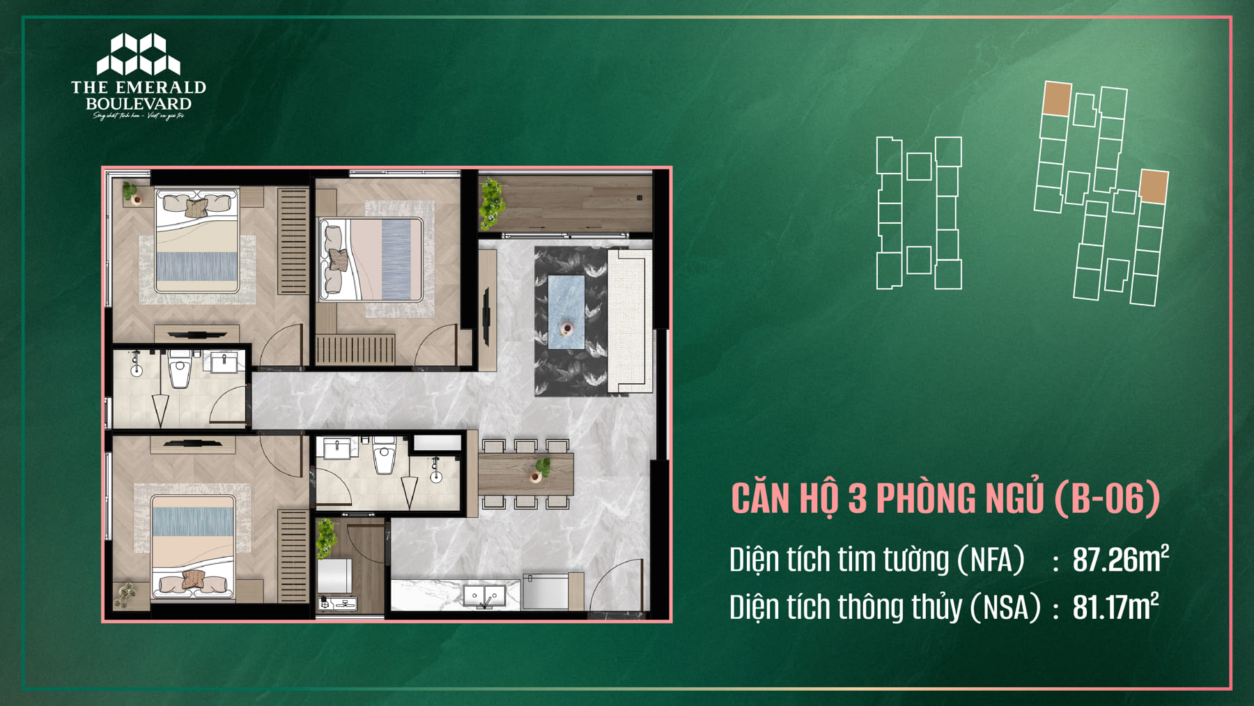 Mặt bằng & thiết kế 