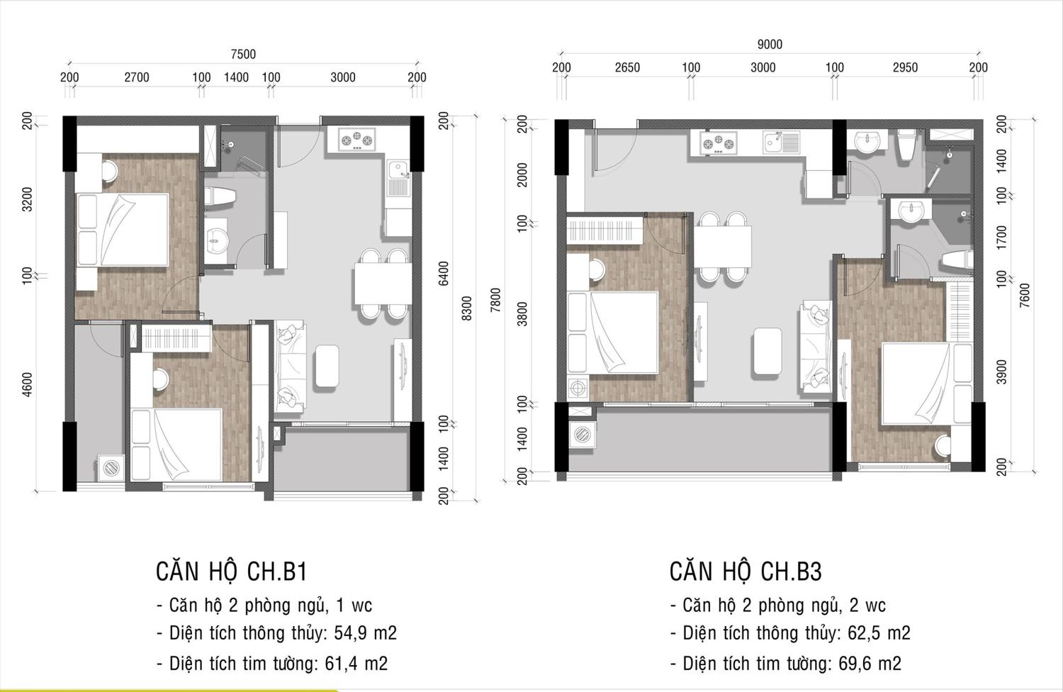 Mặt bằng & thiết kế Ava Center