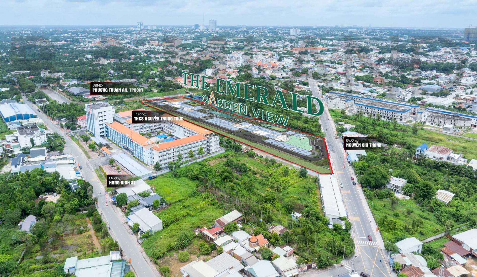 Vị trí chiến lược The Emerald Garden View