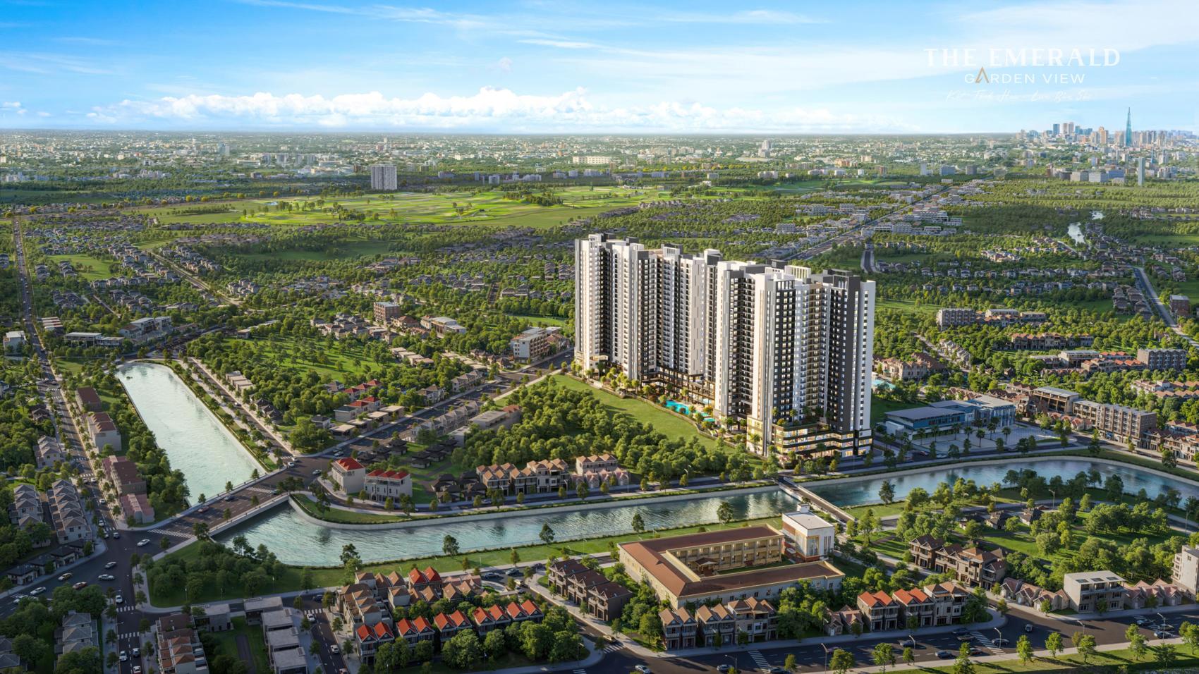 Phối cảnh The Emerald Garden View