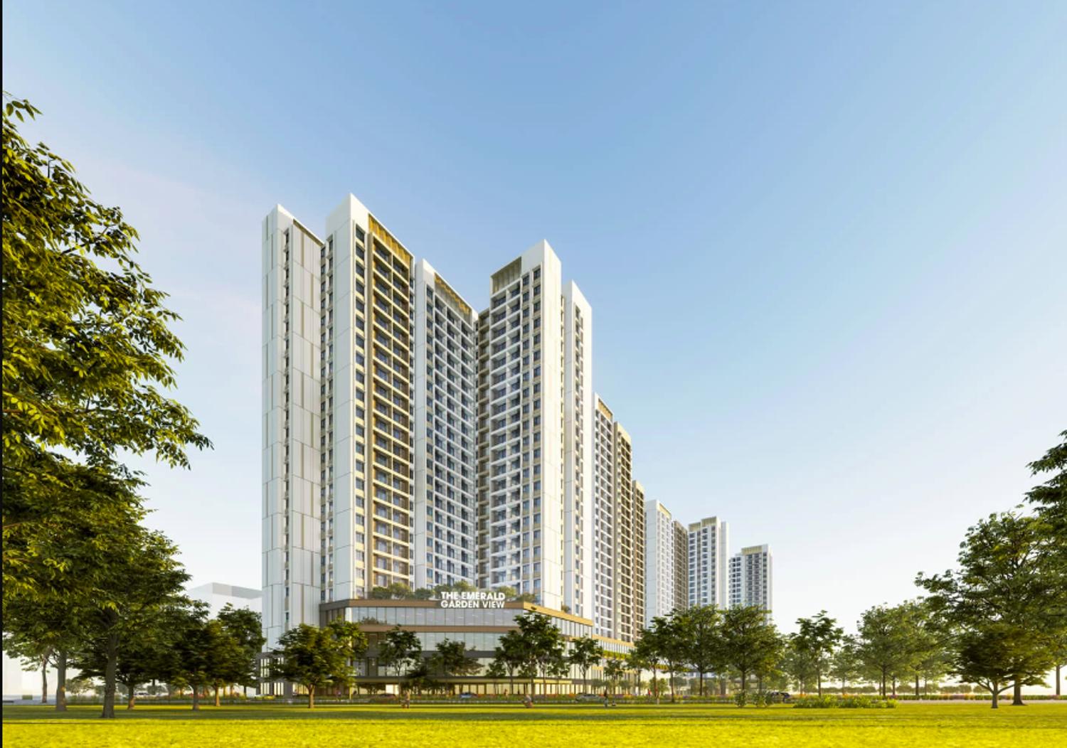 Phối cảnh The Emerald Garden View