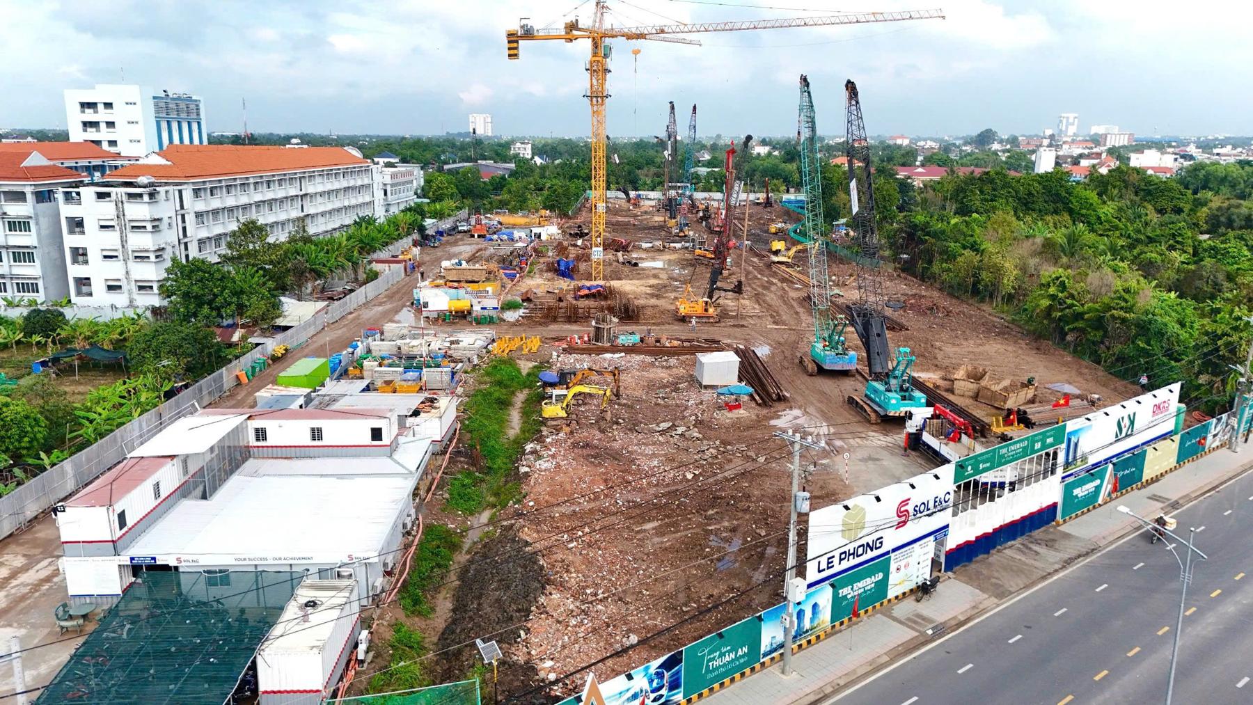 Tiến độ The Emerald Garden View 03.2026