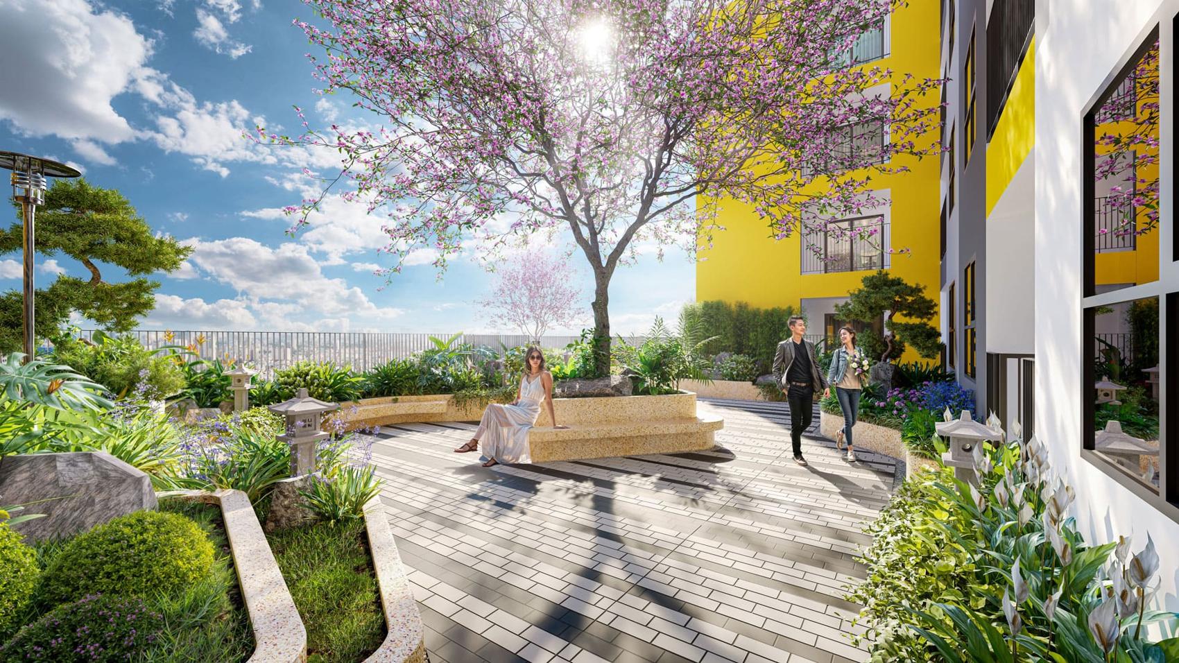 Tiện ích nội khu phong phú Bcons Newsky