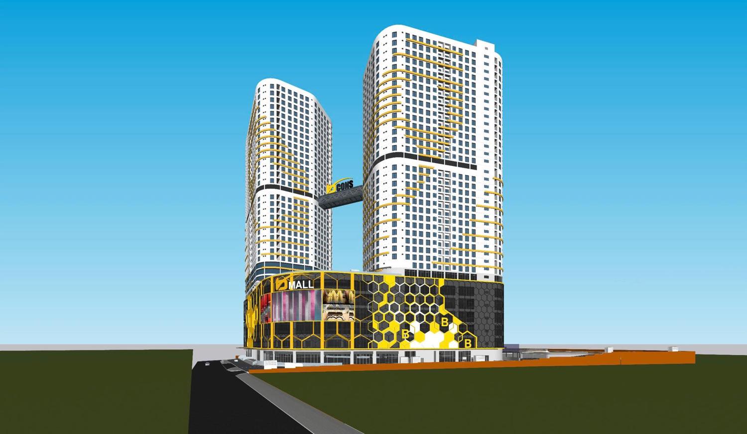 Phối cảnh Bcons Green City