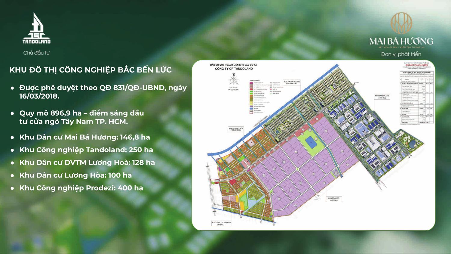 Mặt bằng Khu dân cư Mai Bá Hương