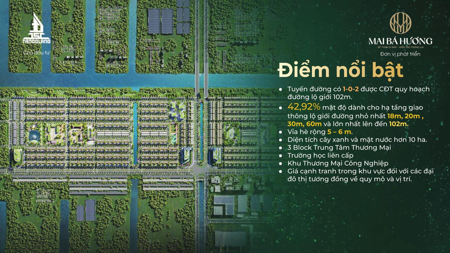 Mặt bằng Khu dân cư Mai Bá Hương