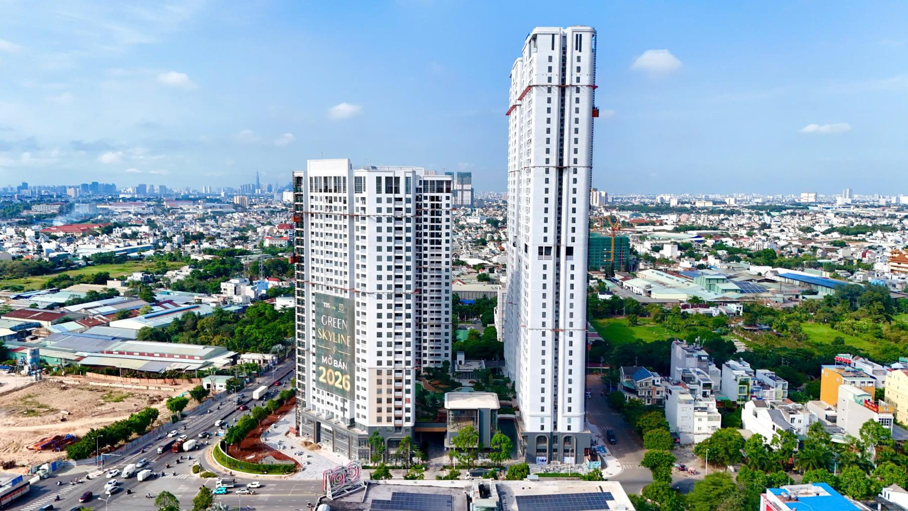 Tiến độ Green Skyline 03.2026