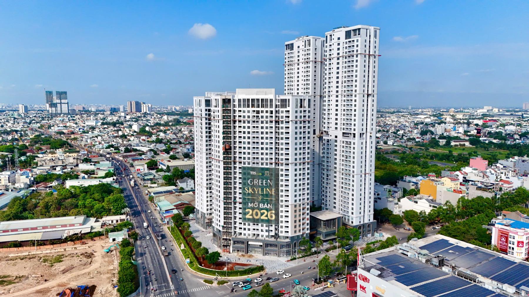 Tiến độ Green Skyline 03.2026