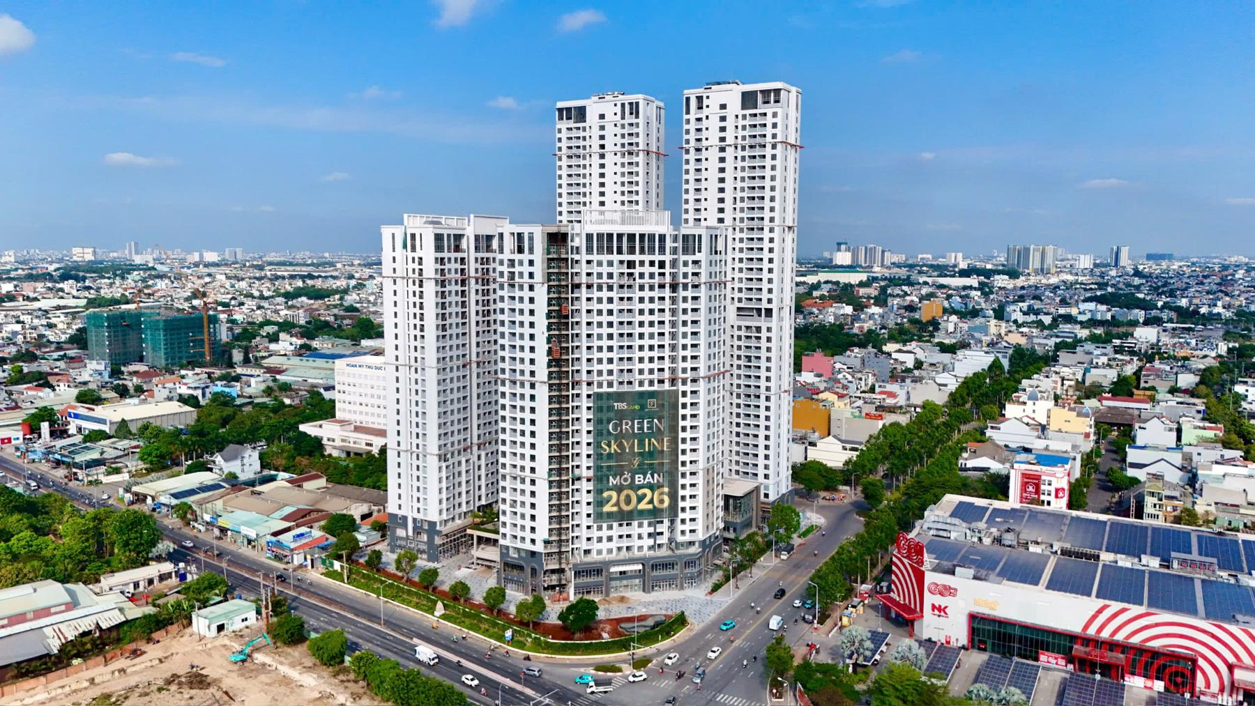 Tiến độ Green Skyline 03.2026