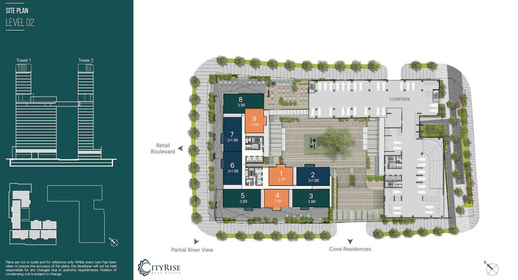 Mặt bằng & thiết kế Narra Residences