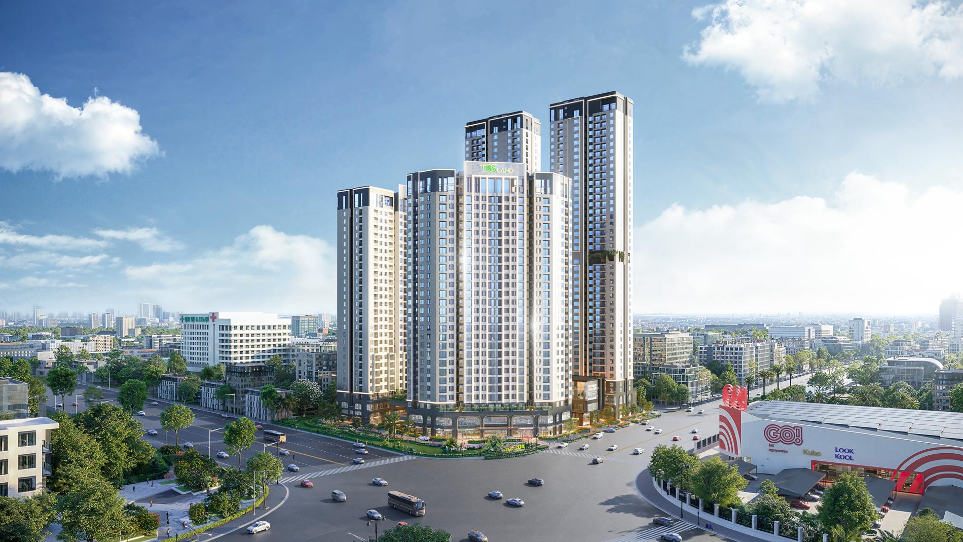 Phối cảnh dự án Green Skyline