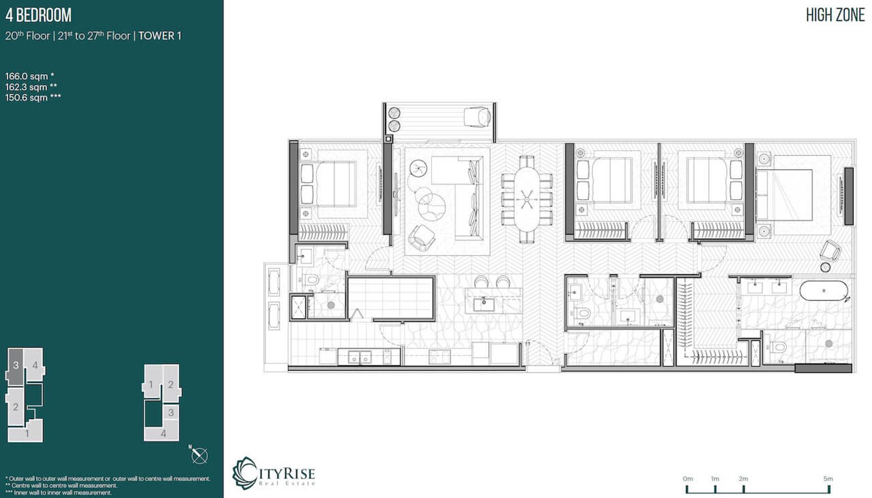 Mặt bằng & thiết kế Narra Residences