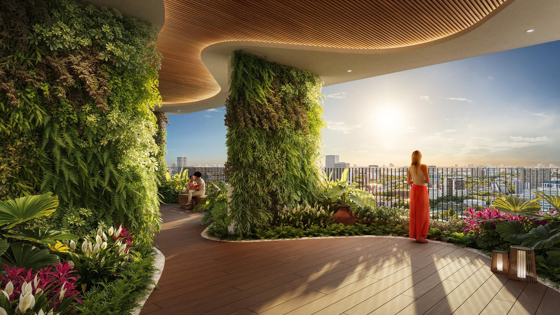 Tiện ích nội khu phong phú Green Skyline