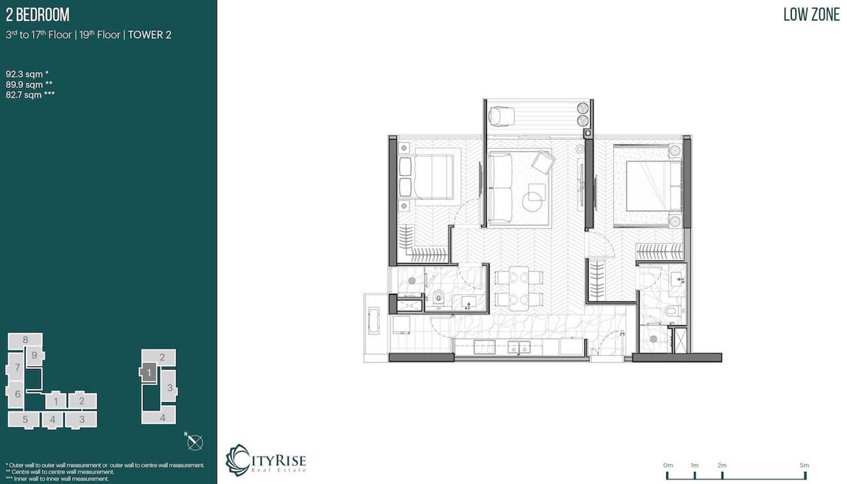 Mặt bằng & thiết kế Narra Residences