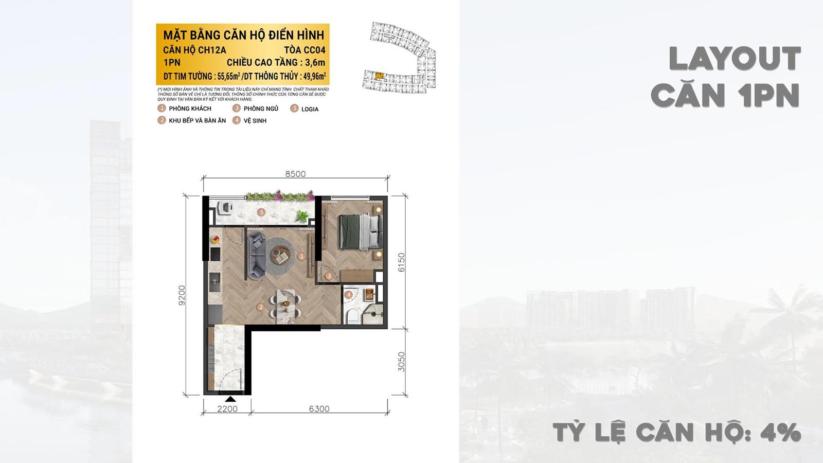 Mặt bằng & thiết kế Charmora City