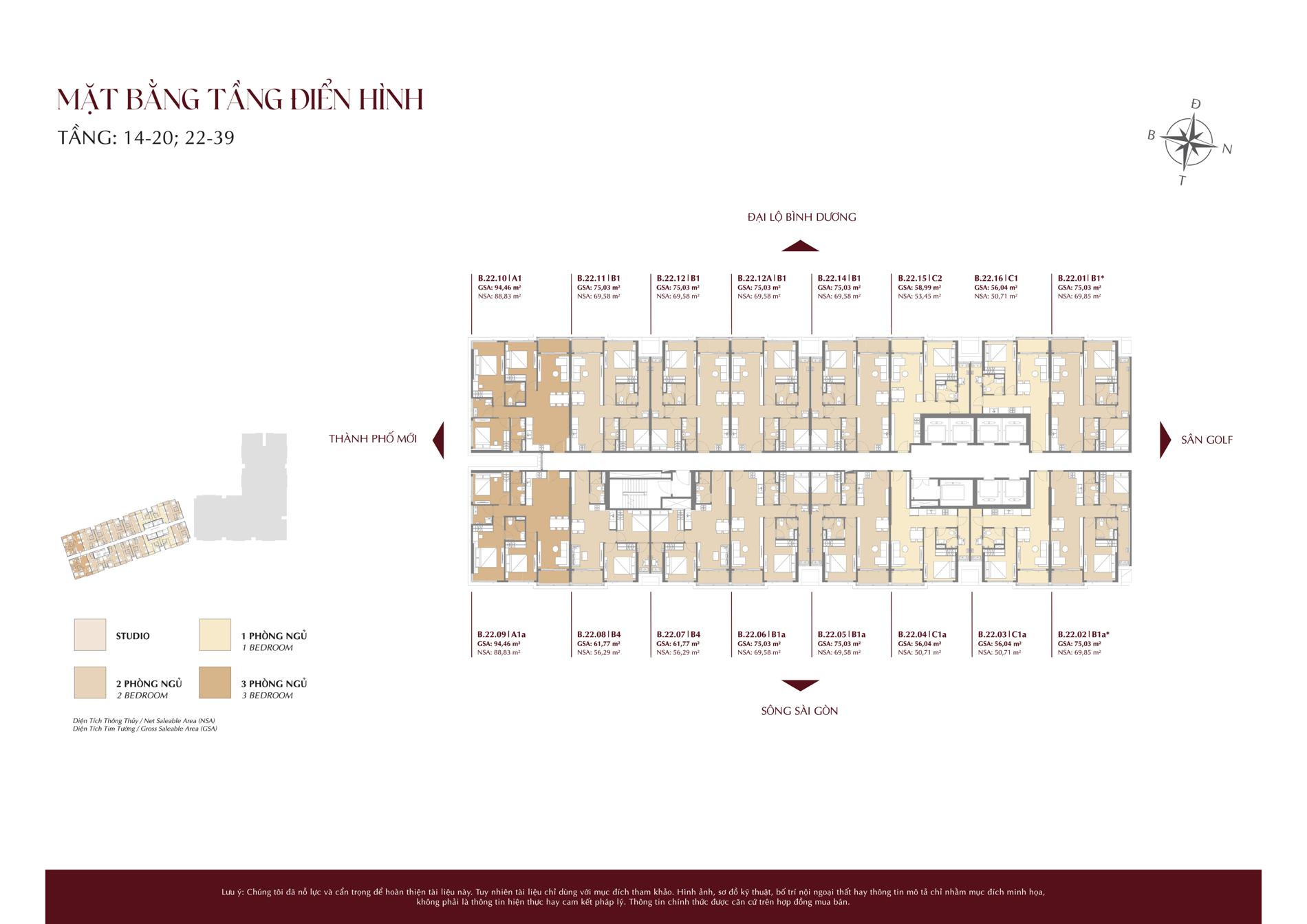 Mặt bằng & thiết kế dự án Khải Hoàn Imperial