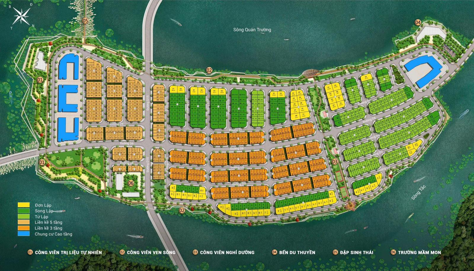 Mặt bằng & thiết kế Charmora City