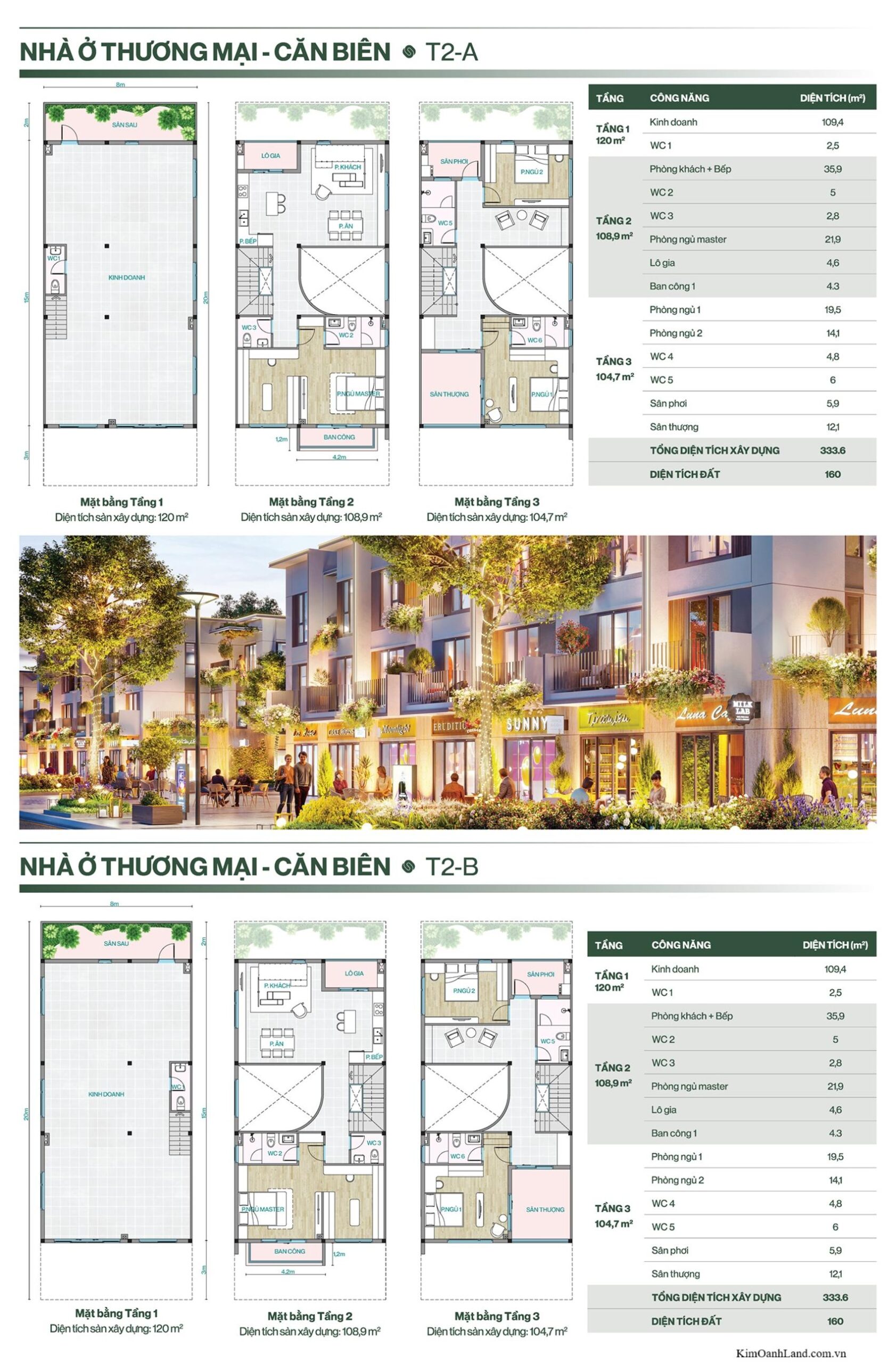 Mặt bằng & thiết kế The Link City