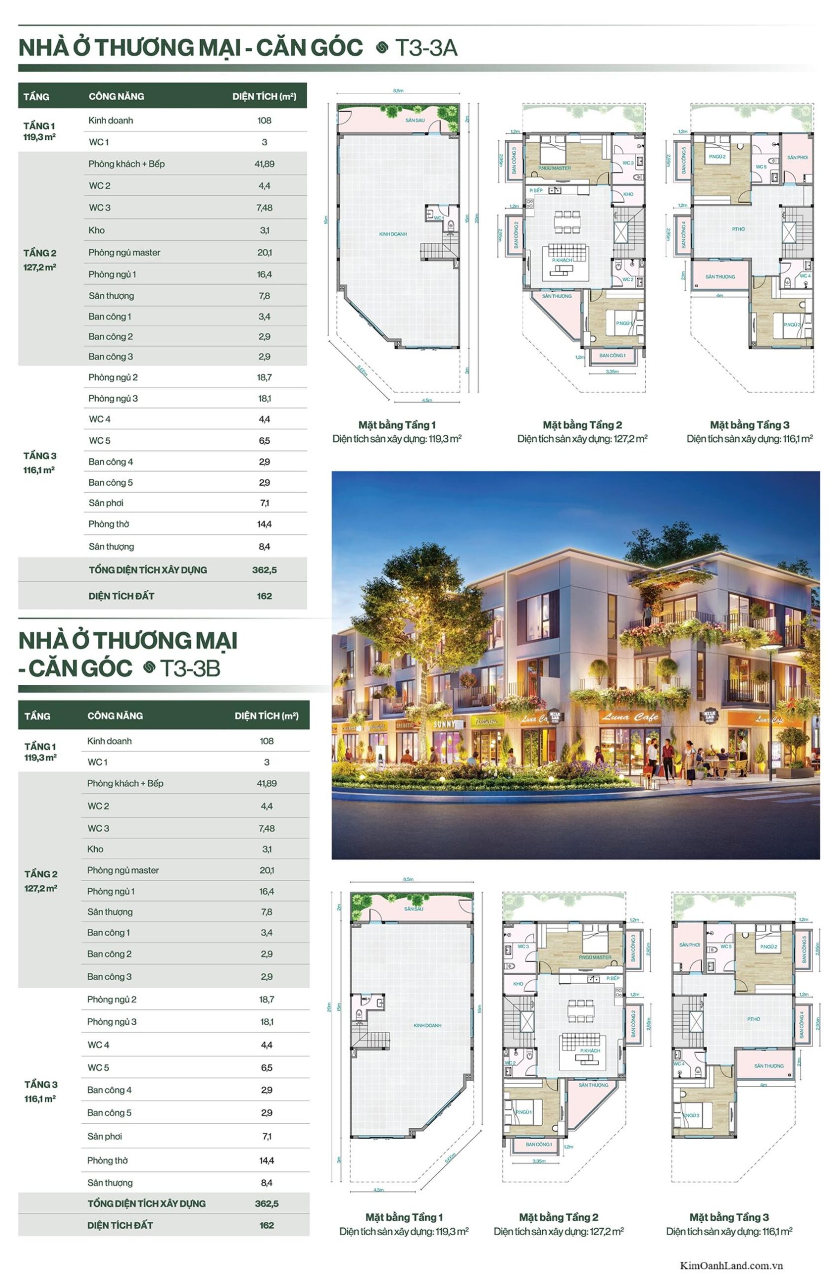 Mặt bằng & thiết kế The Link City