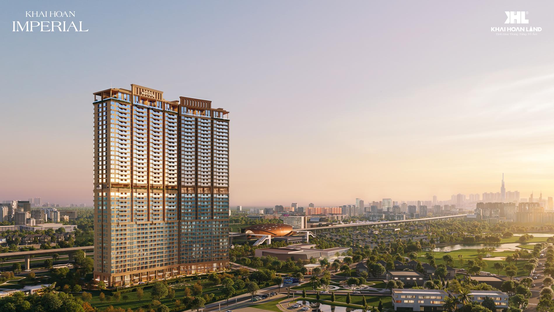 Phối cảnh dự án Khải Hoàn Imperial