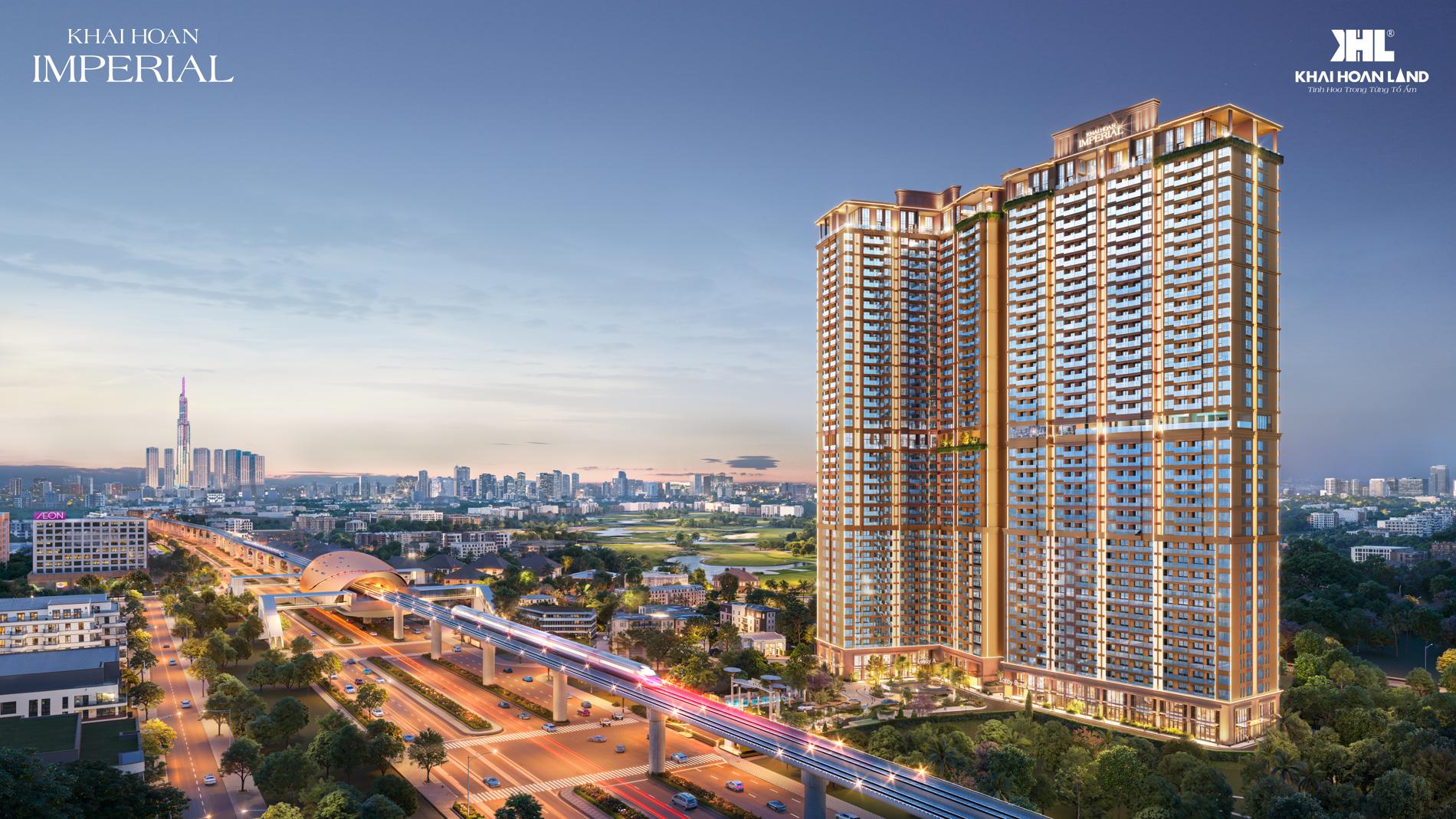 Khải Hoàn Imperial Phối cảnh dự án Khải Hoàn Imperial