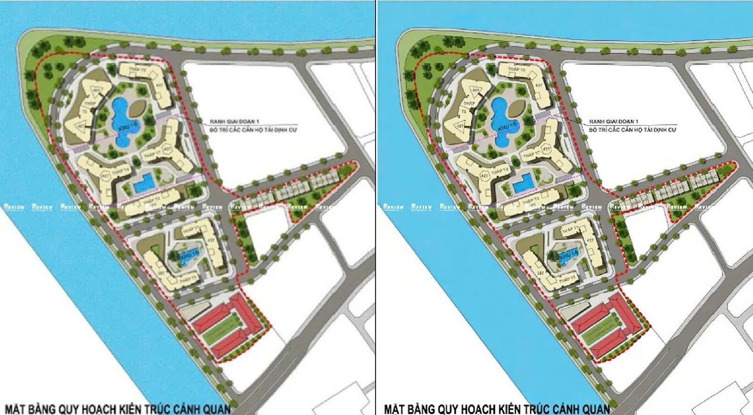 Mặt bằng dự kiến tham khảo