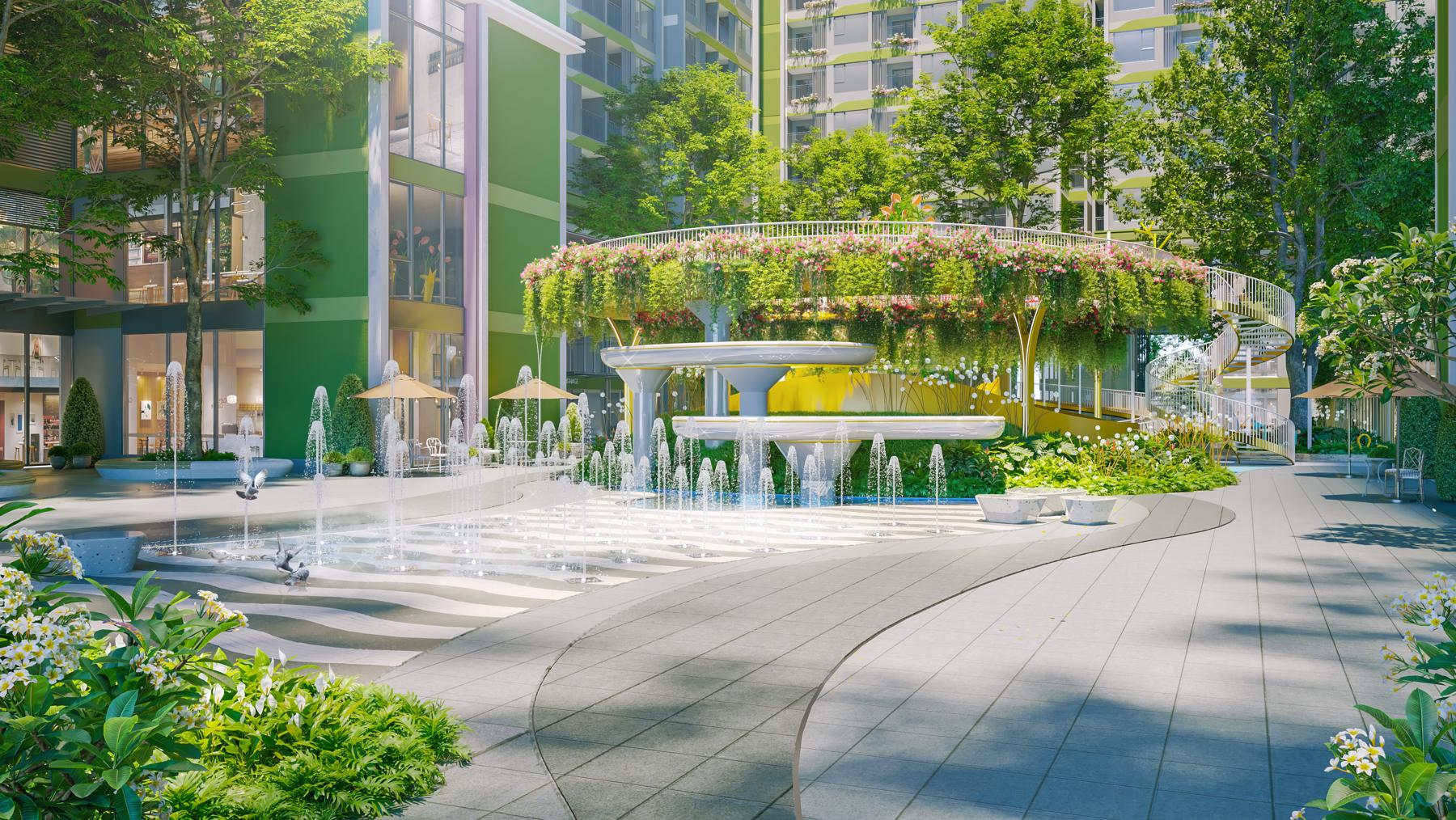 San choi nuoc tre em