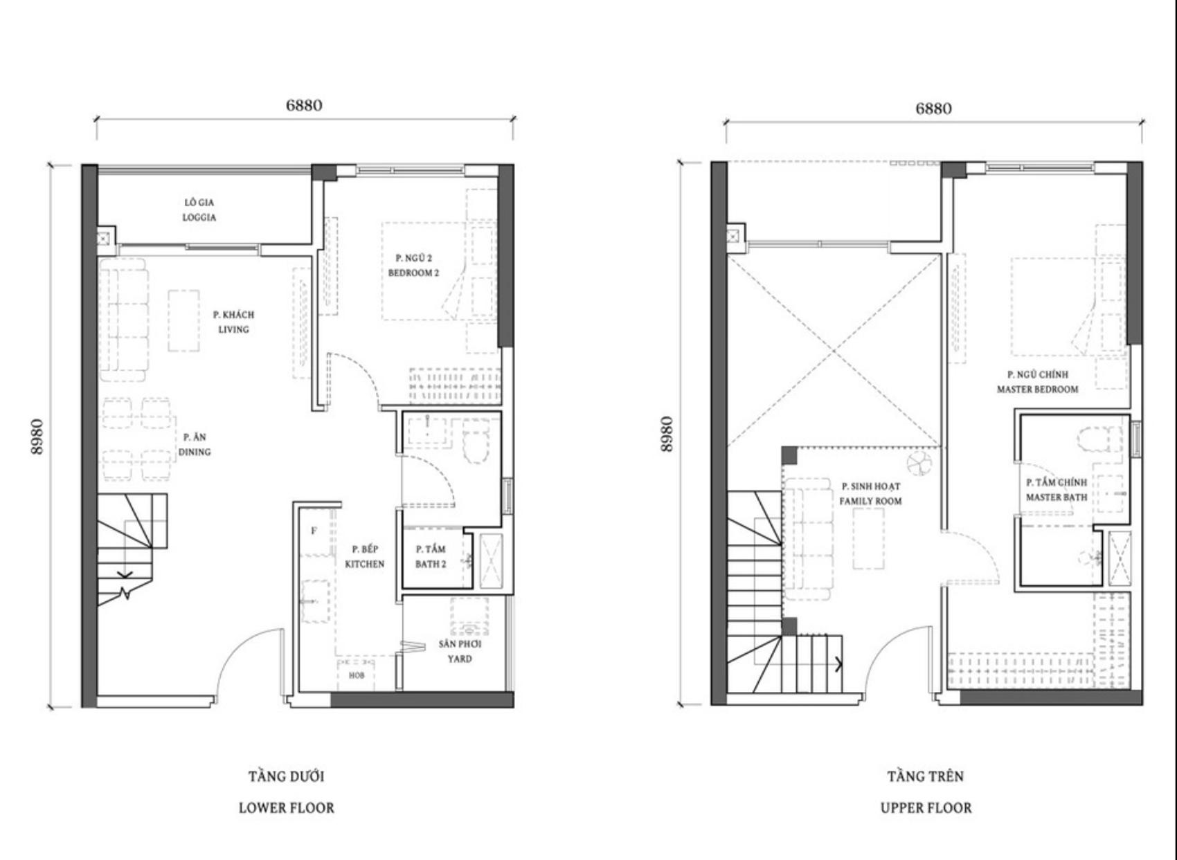 Thiết kế căn hộ Orchard Collection
