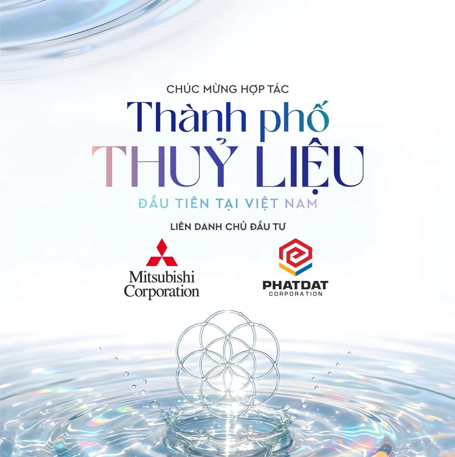 chu dau tu water concept