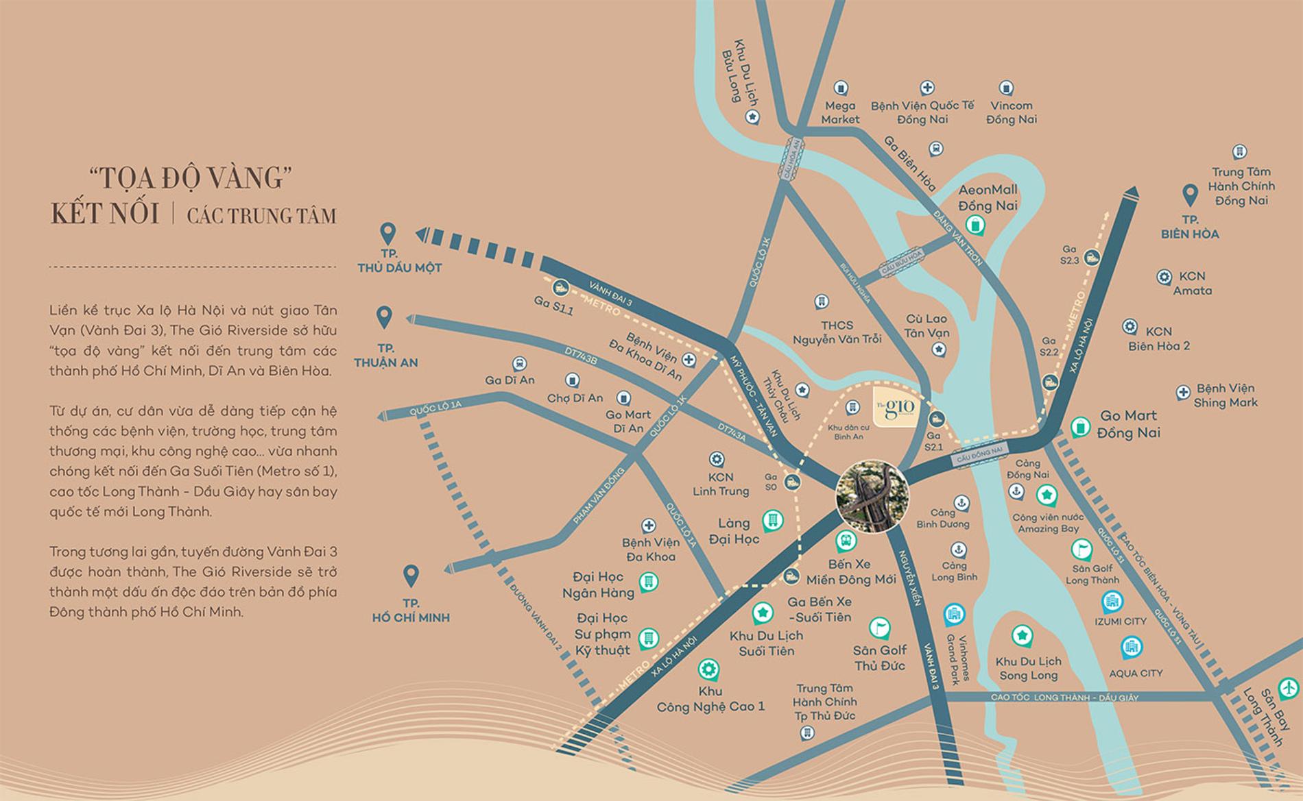 Vị trí dự án River Collection