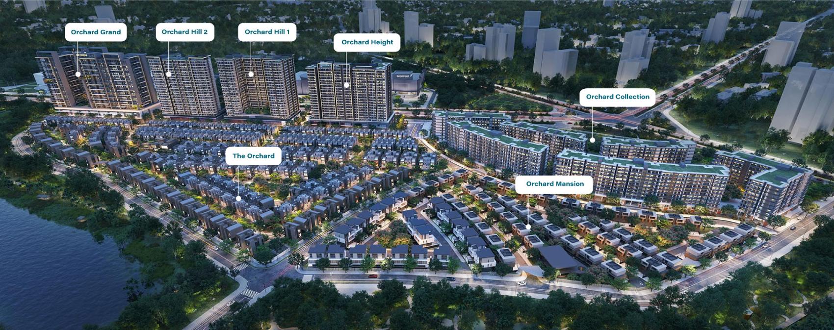 Tiện ích nôi khu phong phú Orchard Collection