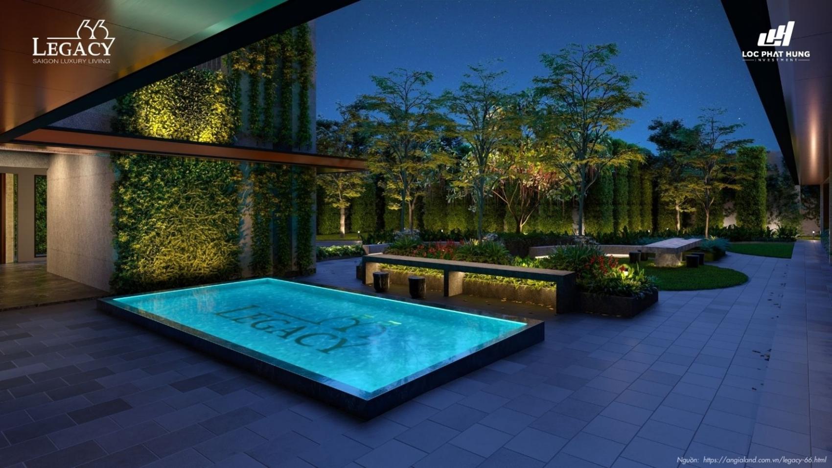 Tiện ích Legacy 66 phong phú