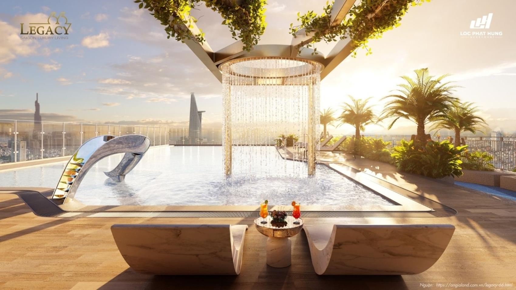 Tiện ích Legacy 66 phong phú